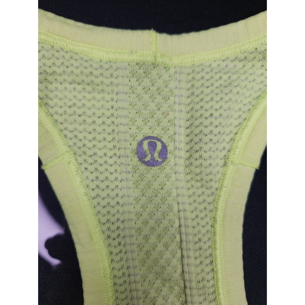 Lululemon Swiftly Tech SS T-Shirt & Racerback Tank Bundle Blue Yellow 8 - Picture 7 of 8
